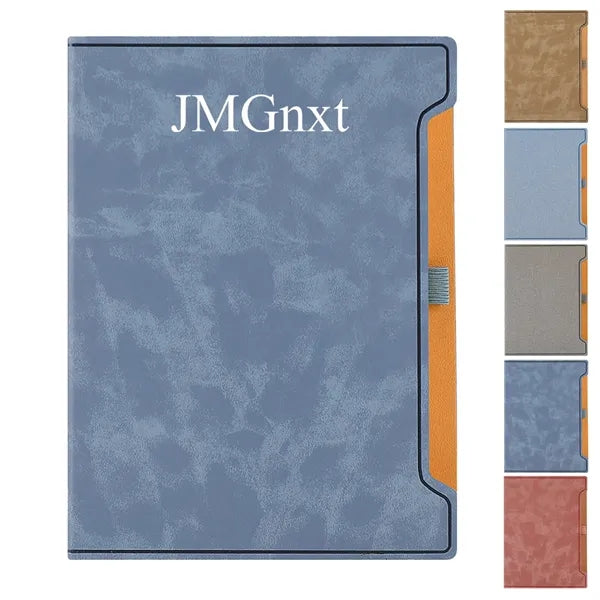 A5 PU Notebook with Pen Holder