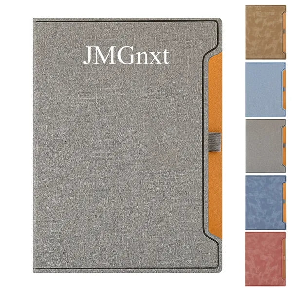 A5 PU Notebook with Pen Holder