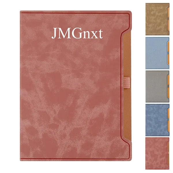 A5 PU Notebook with Pen Holder