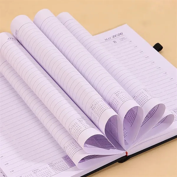 365 Planner PU Notebook with Pen Loop