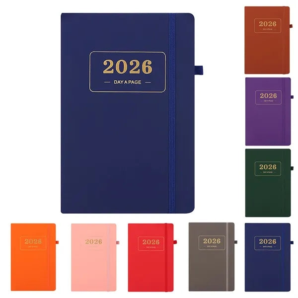 365 Planner PU Notebook with Pen Loop