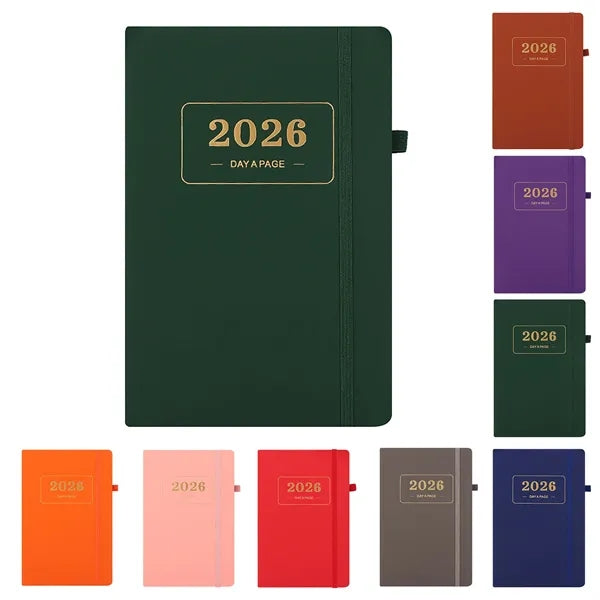 365 Planner PU Notebook with Pen Loop