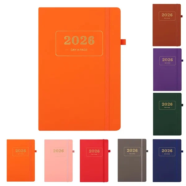 365 Planner PU Notebook with Pen Loop