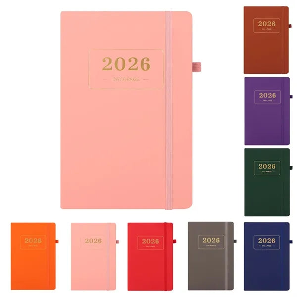 365 Planner PU Notebook with Pen Loop