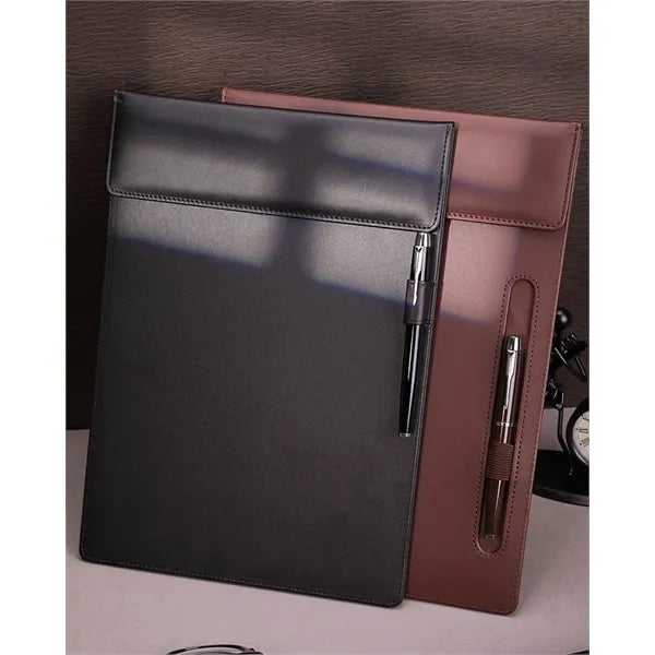 Magnetic PU Leather Menu & Document Holder