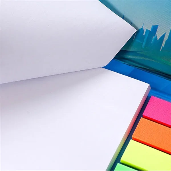 Sticky Notes Flags Memo Pad Set PET Paper Office Study