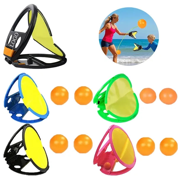 Handheld Bounce Paddle Catch Ball Toy