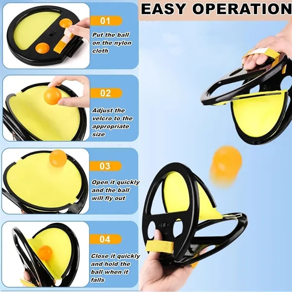 Handheld Bounce Paddle Catch Ball Toy