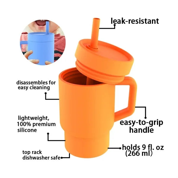 Children's Silicone Water Cup