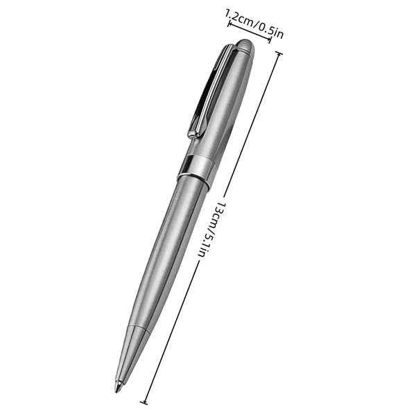 Metal Twist Pen For Smooth Writing In Office Tasks
