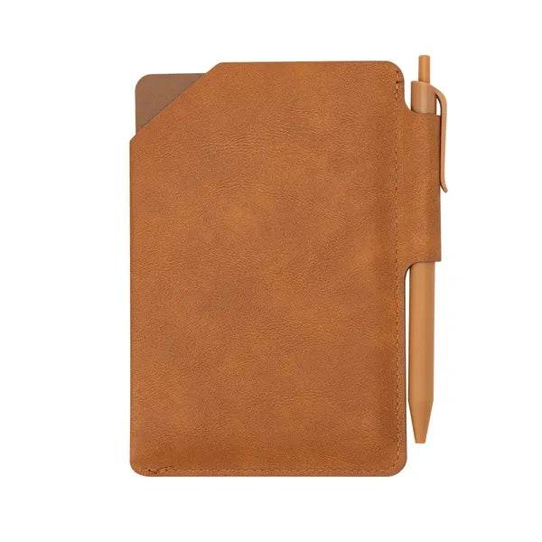 Pinnacle Recycled Jotter With Pen