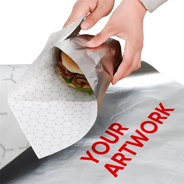 Premium Insulated Foil Wrap with Hexagonal Honeycomb Pattern