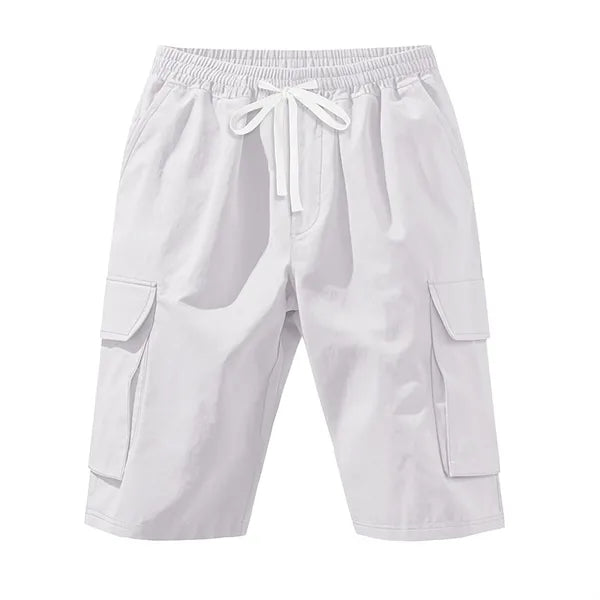 Men's Cargo Shorts Loose Fit Multi-Pocket