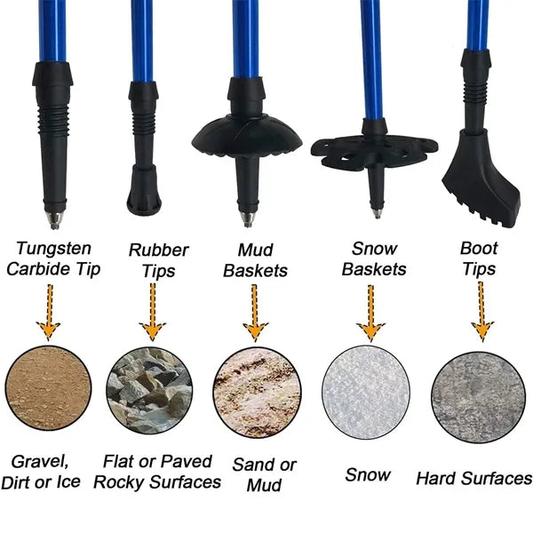 Adjustable Walking Sticks