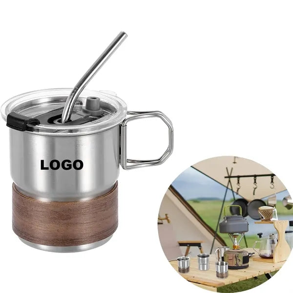 Camping Cup with Folding Handle