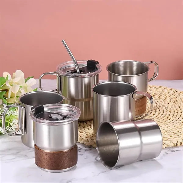 Camping Cup with Folding Handle