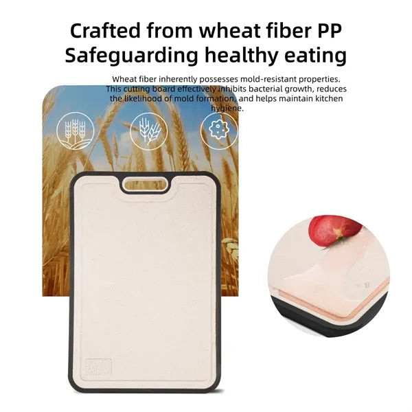 Wheat Fiber Double-Sided Cutting Board