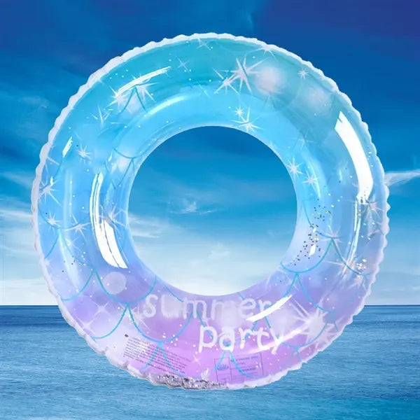 Starry Sky Inflatable Swimming Ring For Adults