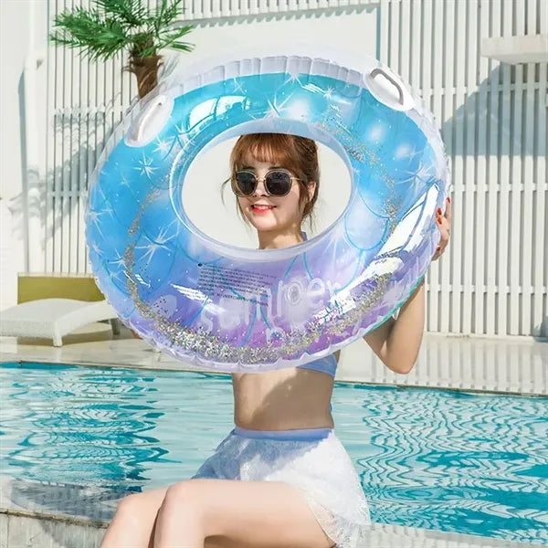 Starry Sky Inflatable Swimming Ring For Adults