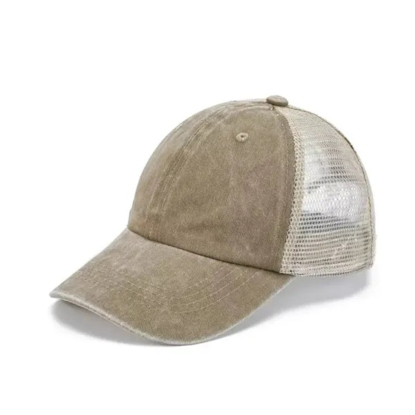 Adjustable Vintage Washed Trucker Hat
