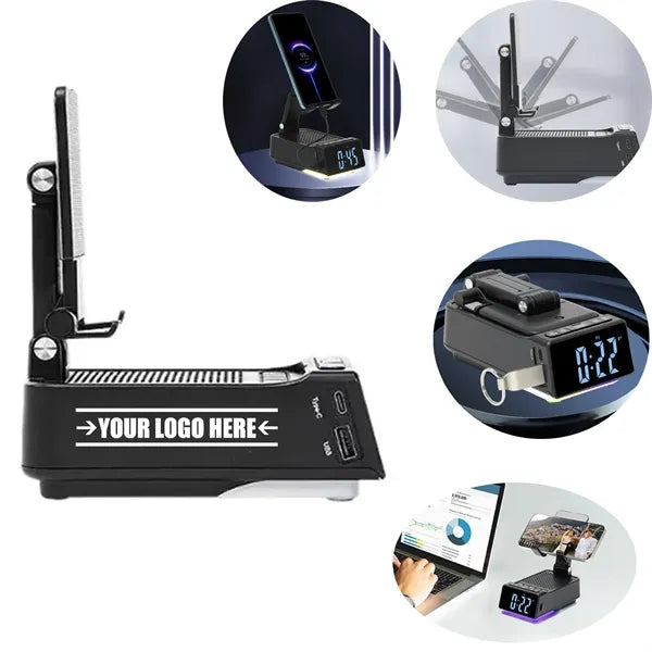Cell Phone Stand w/ Wireless Bluetooth Speaker