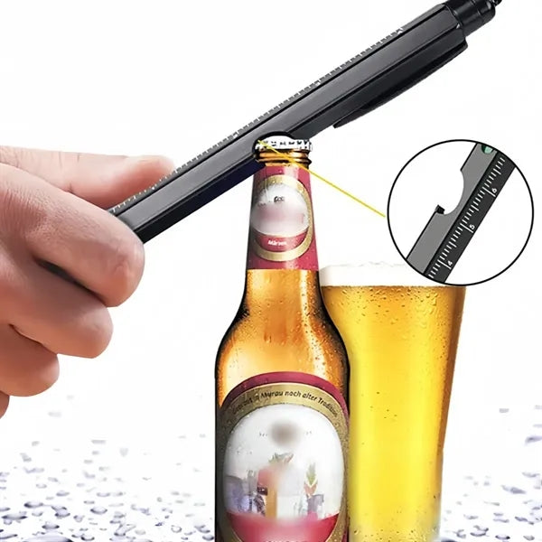 Nine-in-one multi-functional tool pen