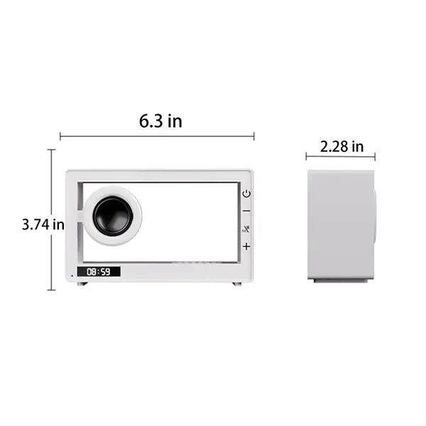 Portable Transparent Bluetooth Speaker