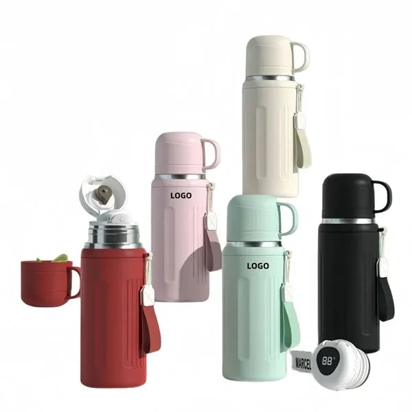 26oz Temperature-Measuring Stainless Steel Bottle