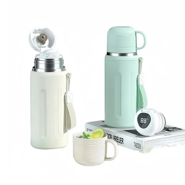 26oz Temperature-Measuring Stainless Steel Bottle