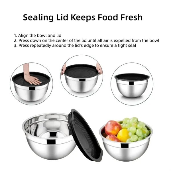 Stainless Steel Salad Bowl