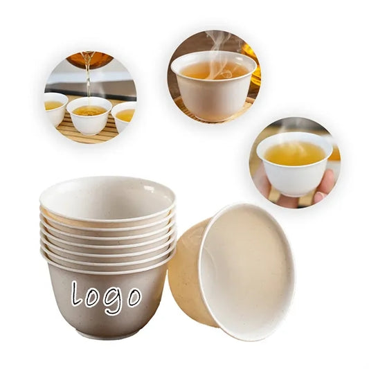 Disposable Biodegradable Kung Fu Tea Cup