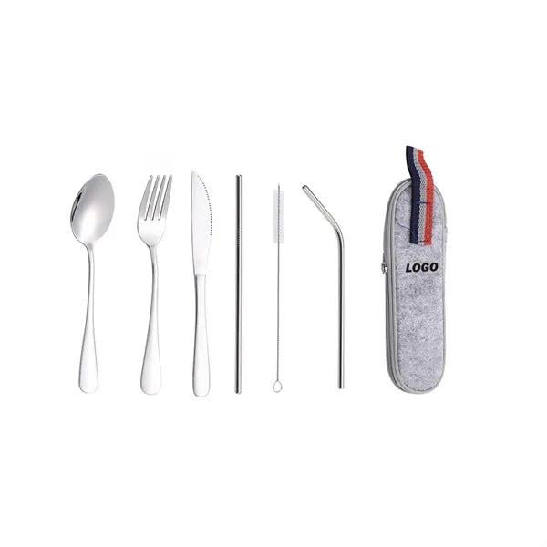 Stainless steel Cutlery Set with Pouch