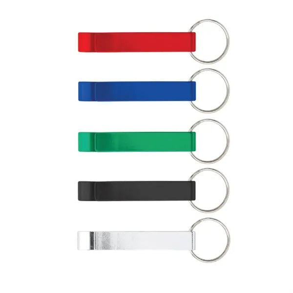 Aluminum Bottle Opener Keyring