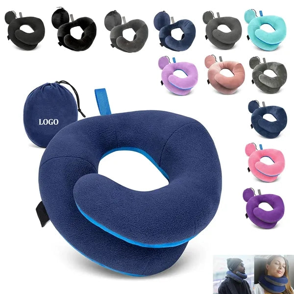 Long Distance Travel Dual Support Neck Pillow