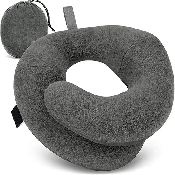 Long Distance Travel Dual Support Neck Pillow