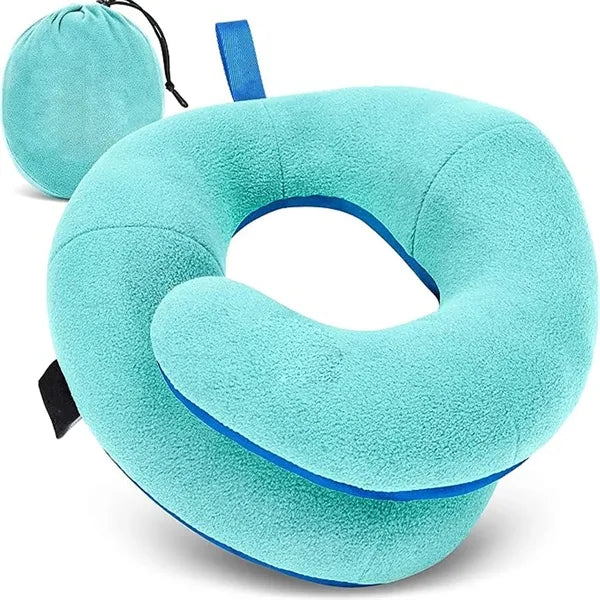 Long Distance Travel Dual Support Neck Pillow