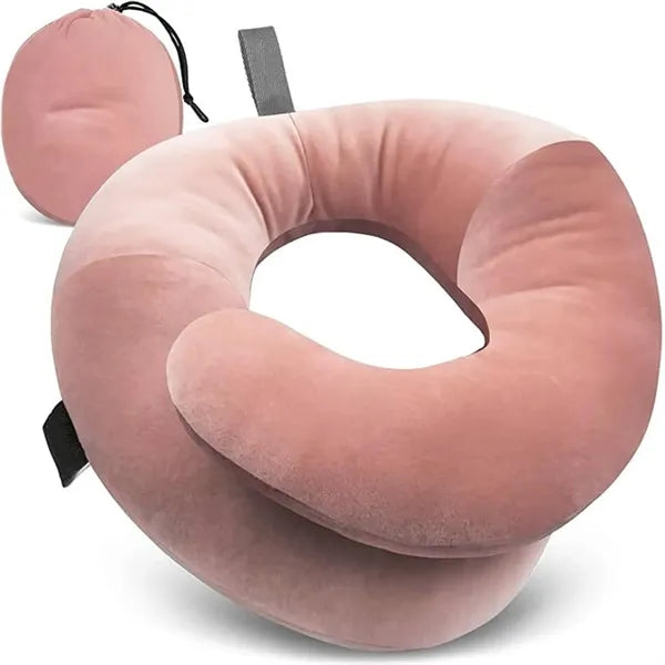Long Distance Travel Dual Support Neck Pillow