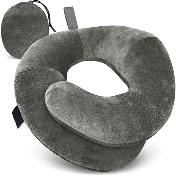 Long Distance Travel Dual Support Neck Pillow