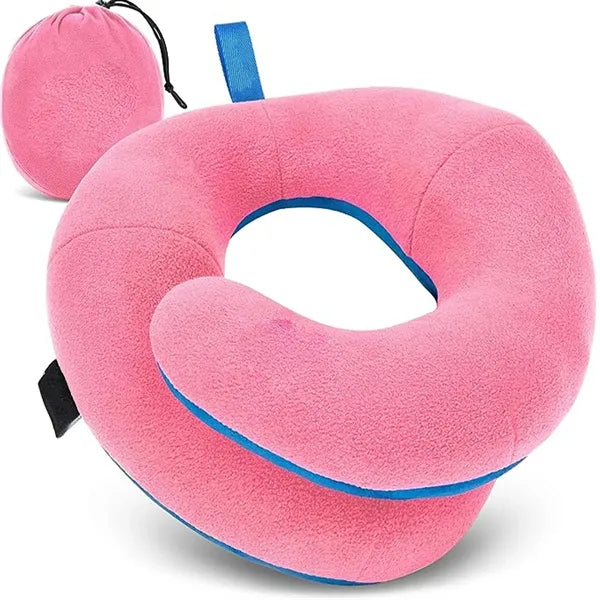 Long Distance Travel Dual Support Neck Pillow