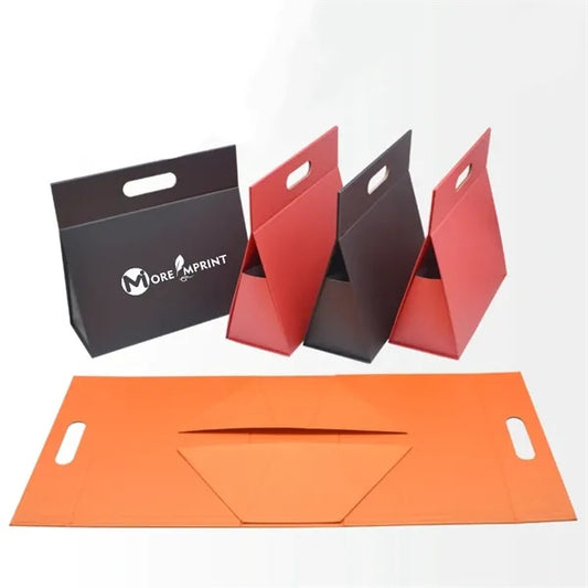 Portable Premium Folding Gift Box with Handle