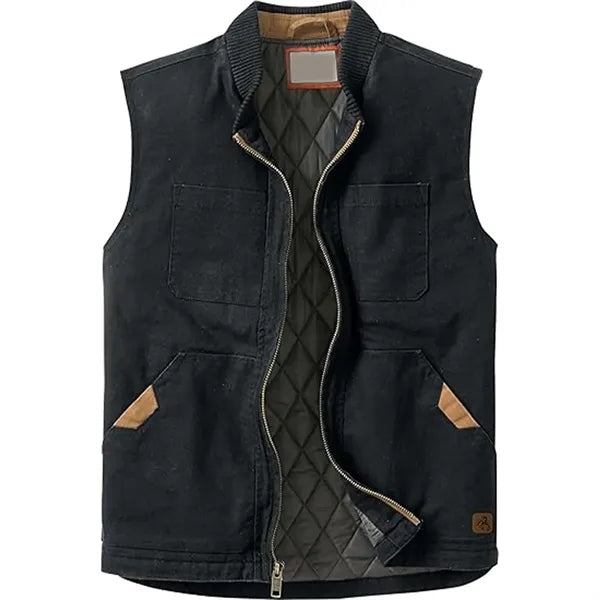 Casual Multi Pocket Vest Baseball Jacket