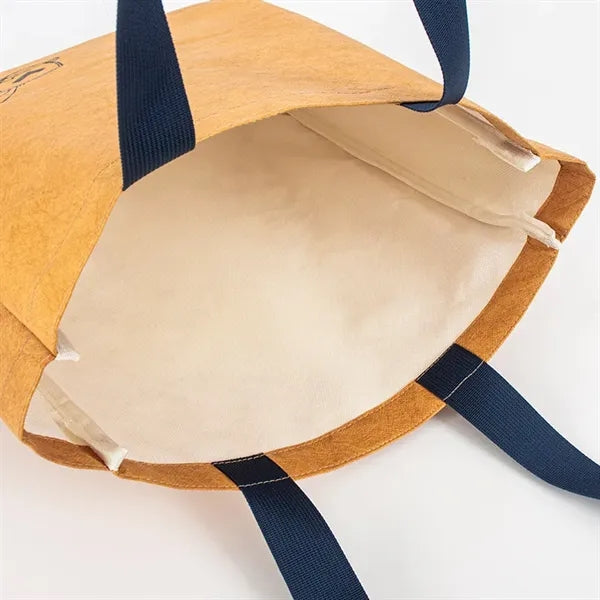 Durable Washable Tyvek Dupont Paper Kraft Tote Bag