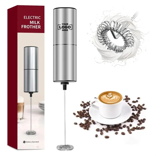 Stainless Steels Milk Frother Handheld Whisk