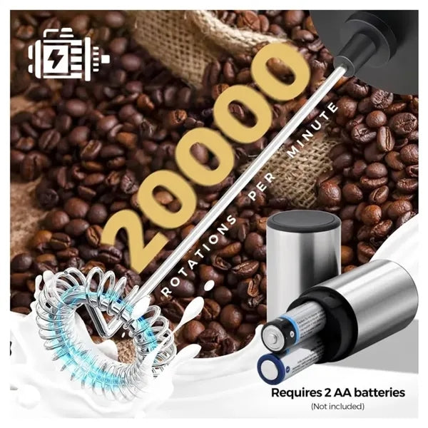 Stainless Steels Milk Frother Handheld Whisk