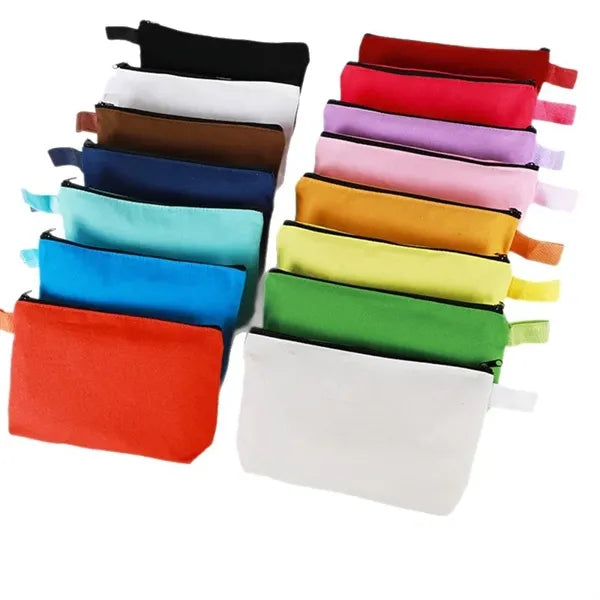 Multipurpose Canvas Stationery Pen Storage Bag