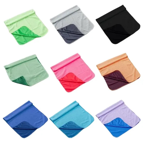 Cooling Sport Towel Ice Silk Instant Chill with Silico