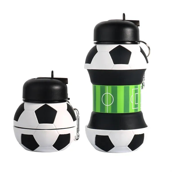 18.6oz Silicone Collapsible Travel Soccer Cup