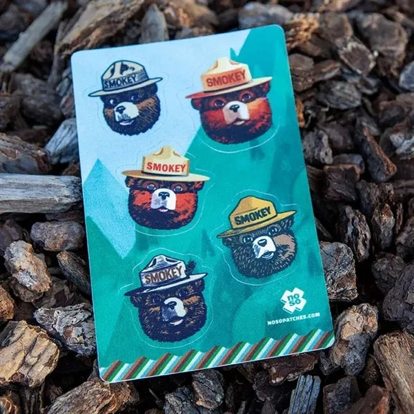 Smokey Bear Dazzits Patches