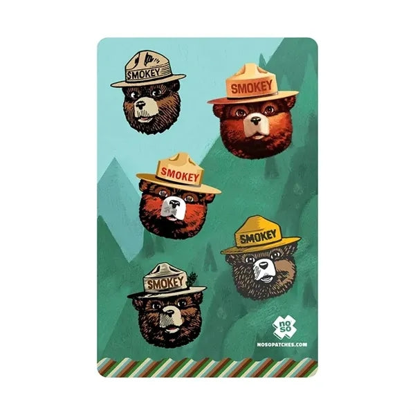 Smokey Bear Dazzits Patches
