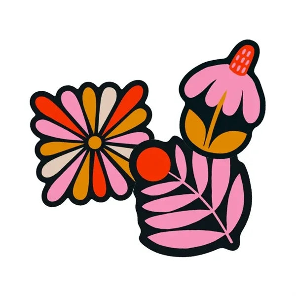 FLOWER 3-PACK Patches by Lisa Congdon